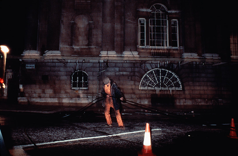 Laying Fiber Optic, London