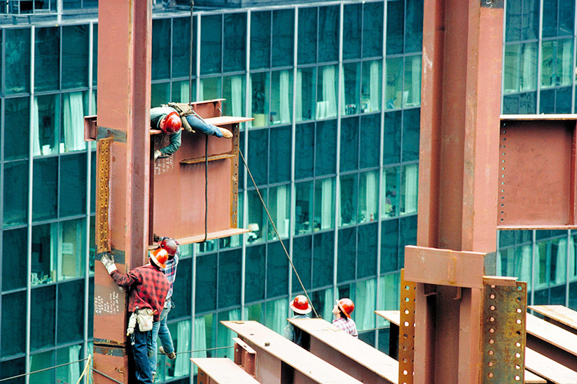 Steel Workers, NYC