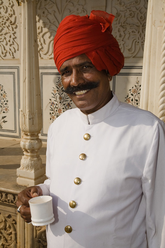 Guard at Fatehpur Sikri