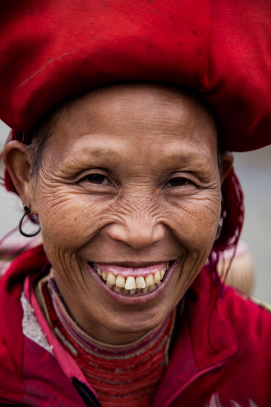 Vendor in Sapa, Vietnam